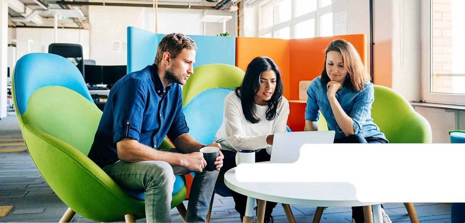 Team collaborating on IoT rollout